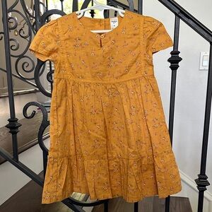 OshKosh B'gosh Mustard Floral Dress